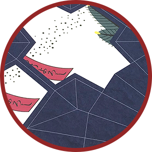 折り鶴の画像